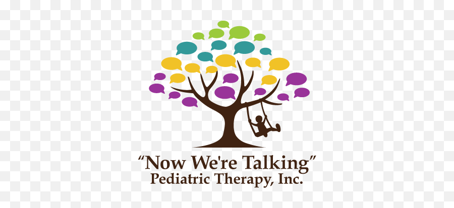 Now Were Pediatric Therapy - Logo Speech Language Pathology Png,Therapy Logo