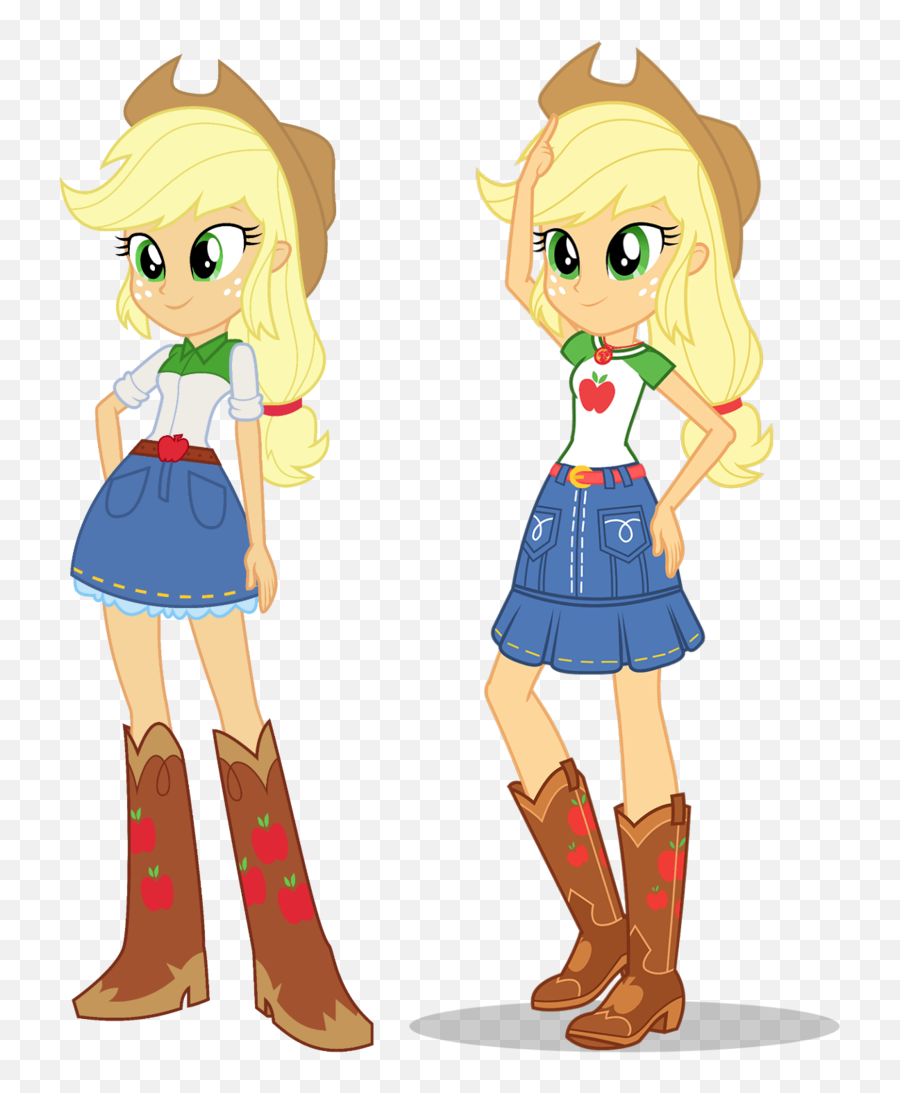 Download Watercolor Girls Png Clipart - Applejack Costume Equestria Girl,Applejack Png