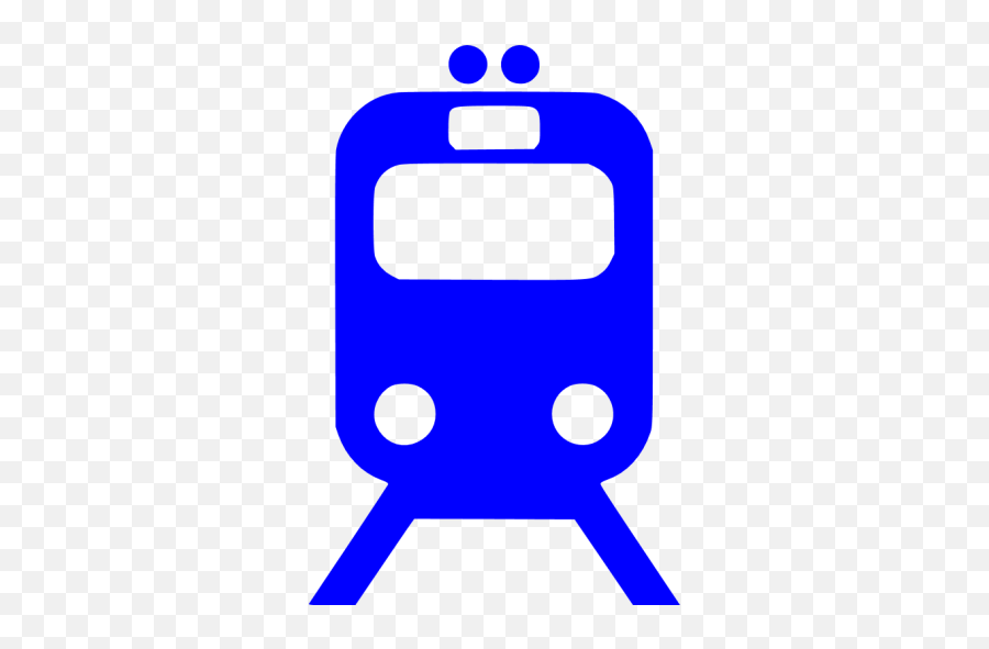 Blue Train Icon - Green Train Icon Png,Train Icon Png