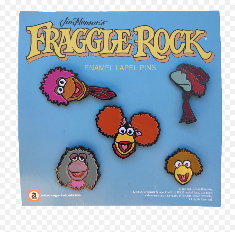 Fraggle Rock Enamel Pin Set - Fraggle Rock Pin Png,The Jim Henson Company Logo