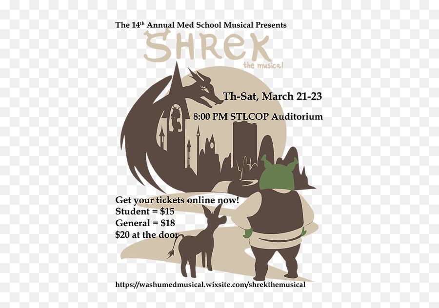About Shrek The Musical - Cartoon Png,Donkey Shrek Png