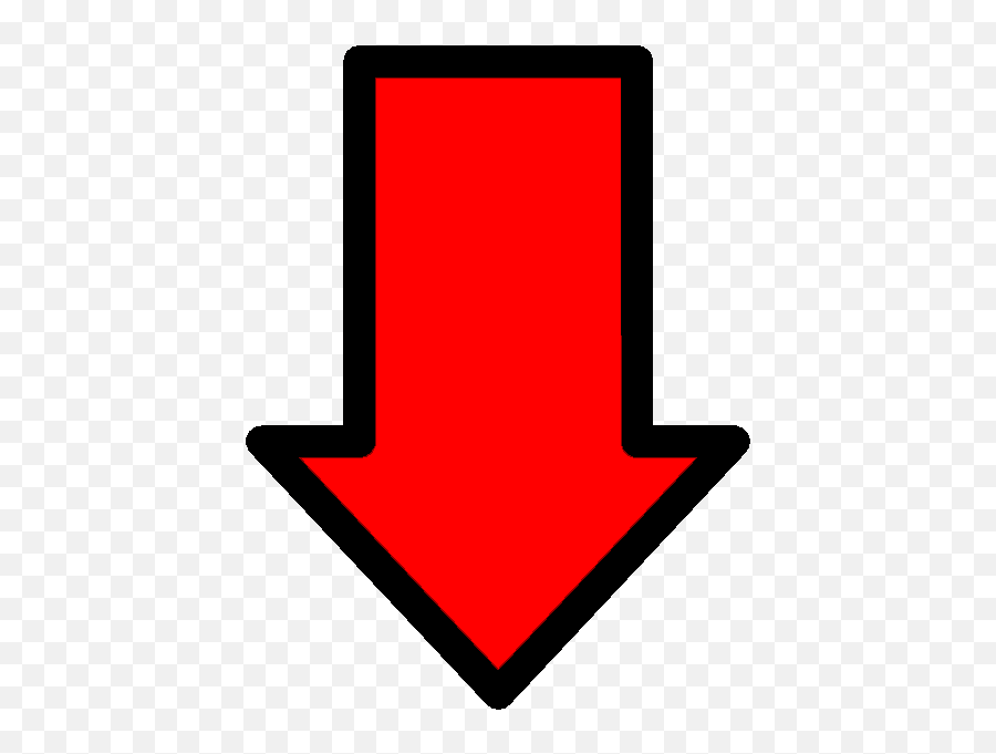Download Arrow - Red Arrow Pointing Down Full Size Png Red Arrow Pointing Down,Cartoon Arrow Png