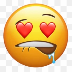 Biting Lip Emoji - Bite Transparent png