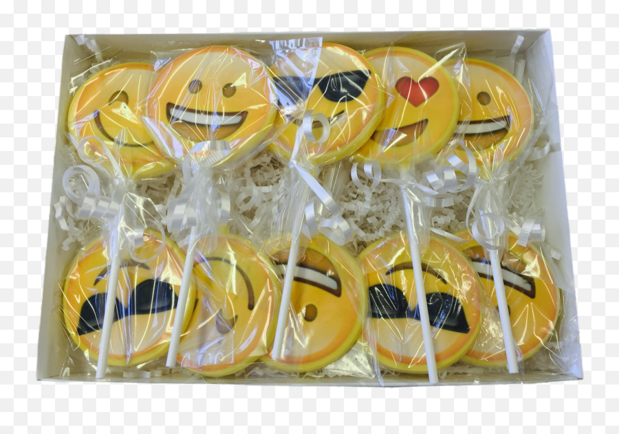 Emoji Chocolate Lollipops - Party Favor Png,Champagne Emoji Png