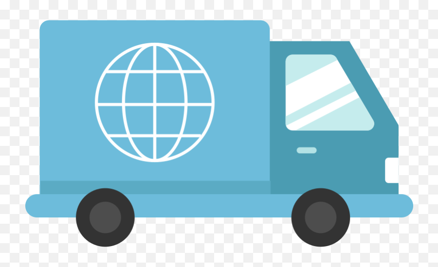 Delivery Truck Flat Icon Vector - Commercial Vehicle Png,Delivery Icon Vector