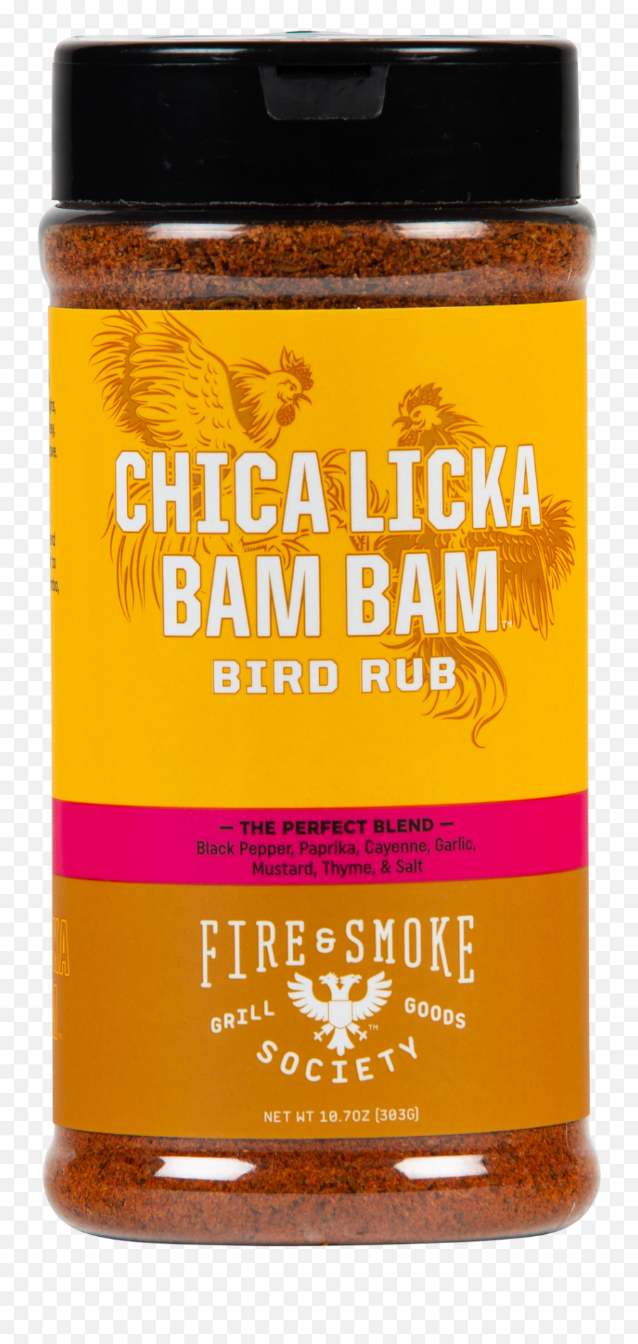 Fire U0026 Smoke Society Chica Licka Bam Poultry Spice Blend 107 Oz - Walmartcom Seasoning Png,Chica Icon