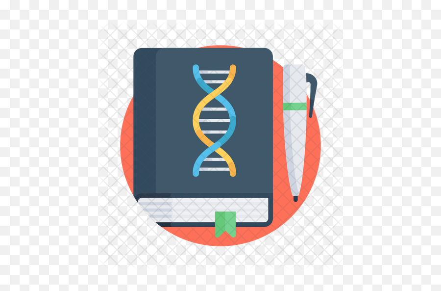 Free Biology Book Icon Of Flat Style - Vertical Png,Handbook Icon