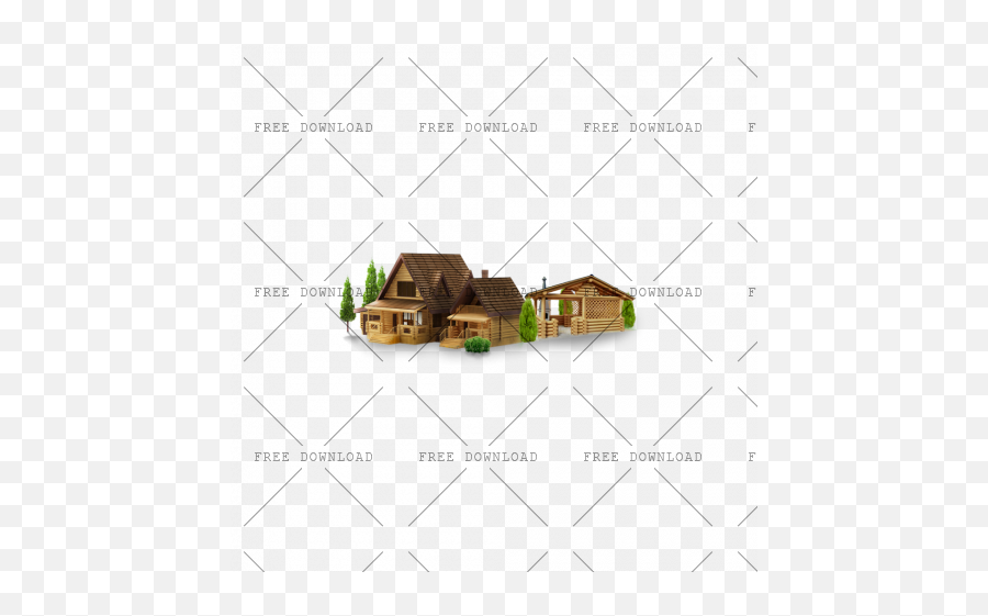 Png Image With Transparent Background - Wood House Icon Png,House Transparent Background