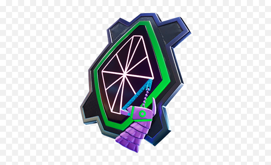 Skull Trooper Back Bling Reactive - Diamond Grid Fortnite Png,Skull Trooper Icon