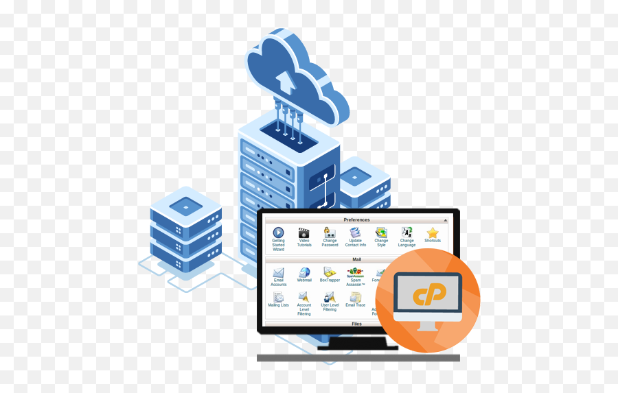 Cpanel Vps Hosting Service Interserver - Server Data Center Building Icon Png,Cpanel Icon