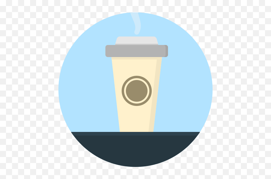 Coffee Tea Drink Vector Flat Icons - Lid Png,Flat Icon Designs