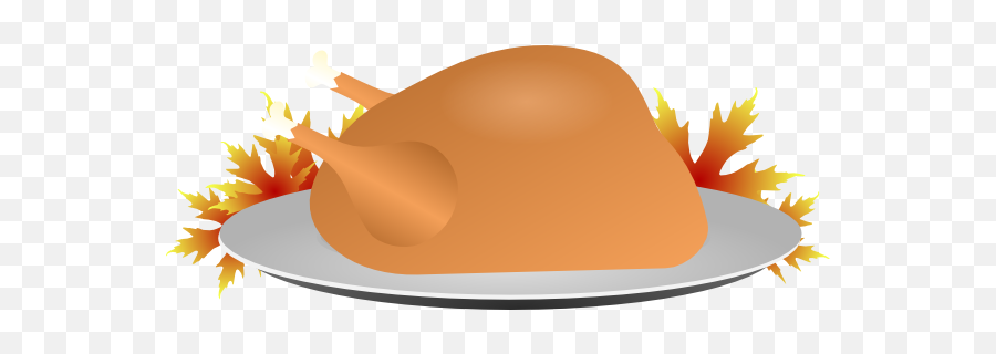 Thanksgiving Turkey Dinner Clip Art - Vector Maple Leaf Clip Art Png,Thanksgiving Turkey Png