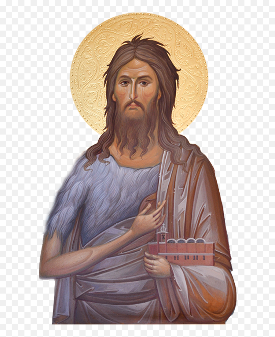 Patron Saint John The Baptist Orthodox Church - Christian Cross Png,St Philip Icon
