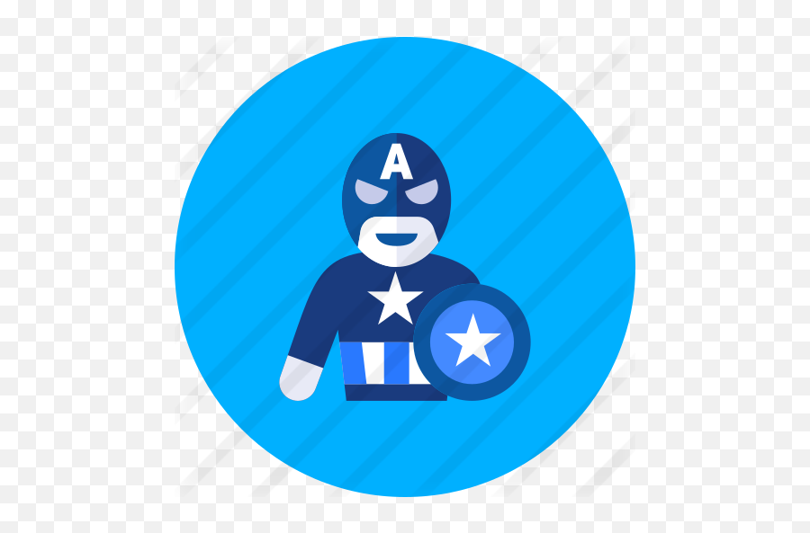 Captain America - Free Gaming Icons Icon Png,Capitan America Logo