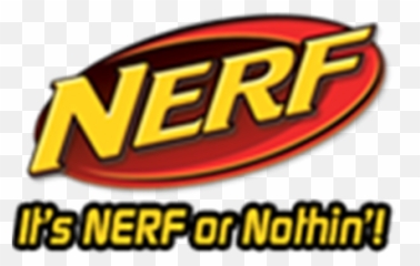 Nerf Logo With Motto - Or Nothing png
