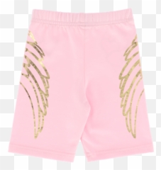 Angels Face Jolene Pink Gold Wings T - Shirt U0026 Shorts Set Board Short Png,Gold Wings Png