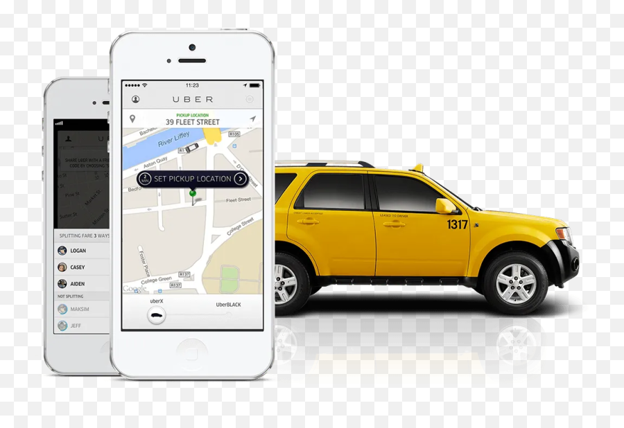 How Do You Build An App Like Uber In Android - Uber Car Png,Uber Driver App Icon
