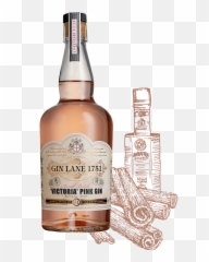 Gin Lane 1751 The Gins - Victoria Pink png