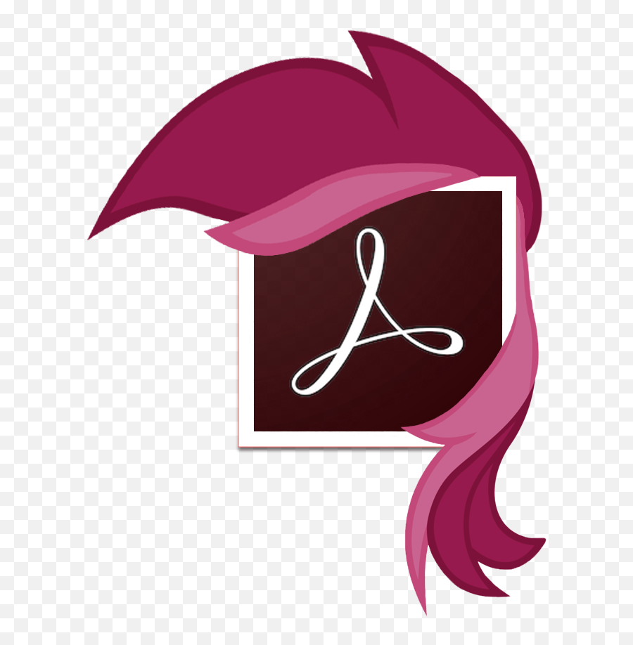 Adobe Pony Icons - Visual Fan Art Mlp Forums Girly Png,Facebook Icon Rocketdock
