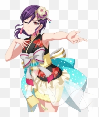 Kaoru Seta - Cool Fleeting Poem Cards list Girls Band png