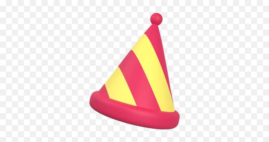 Premium Party Hat 3d Illustration Download In Png Obj Or - Cone,Party Hat Icon