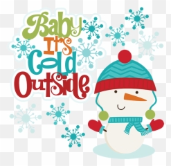 Cold Clipart Cute Transparent Free For Download - Clipart Baby Cold Outside Png,Cold Png