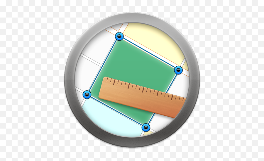 Geo Measure - Map Area Distance Measurement Apps 148apps Diagram Png,Measurement Icon