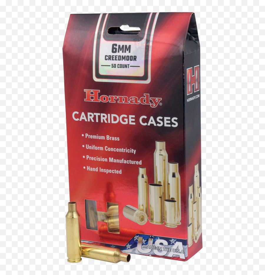 Hornady 6mm Creedmoor Brass - Hornady Cartridge Cases Png,Icon Rimfire Gloves