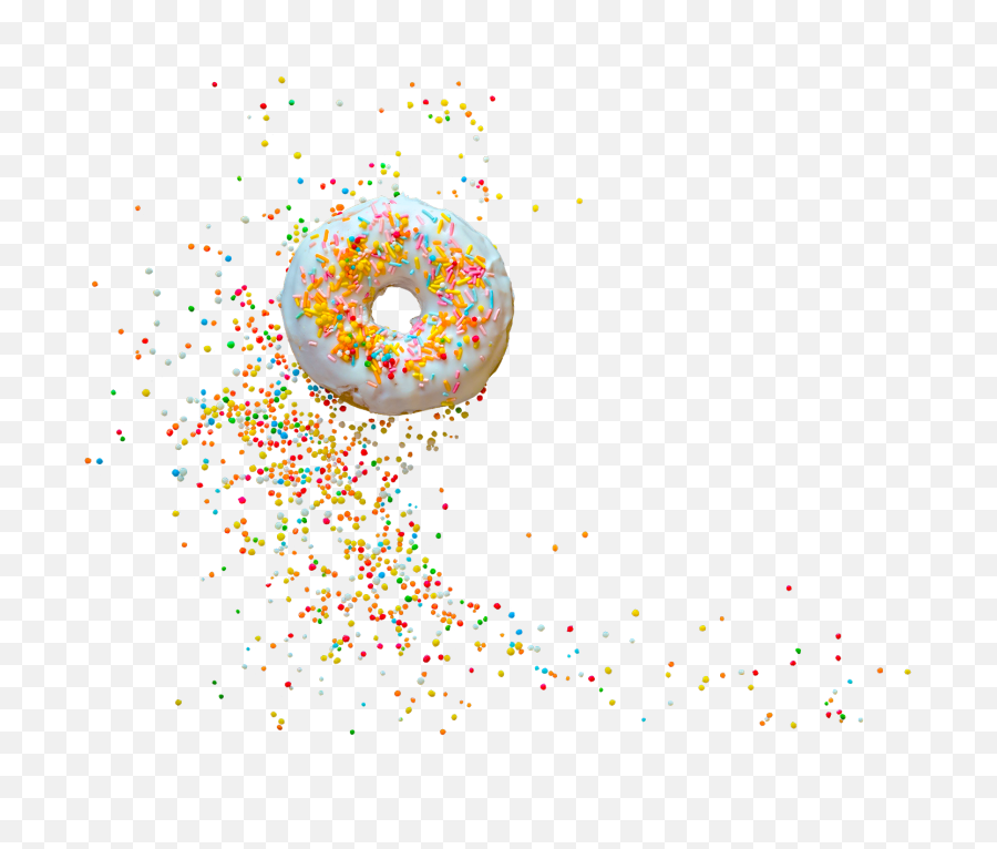 Download Hd About - Donut Sprinkles Png Transparent Png Transparent Background Sprinkles Png,Donut Transparent Background