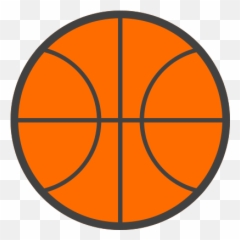 Orange Sport Ball Baquete Buried Basketball Hoop Icon - Bola De Basquete Icone Png,Basketball Court Icon