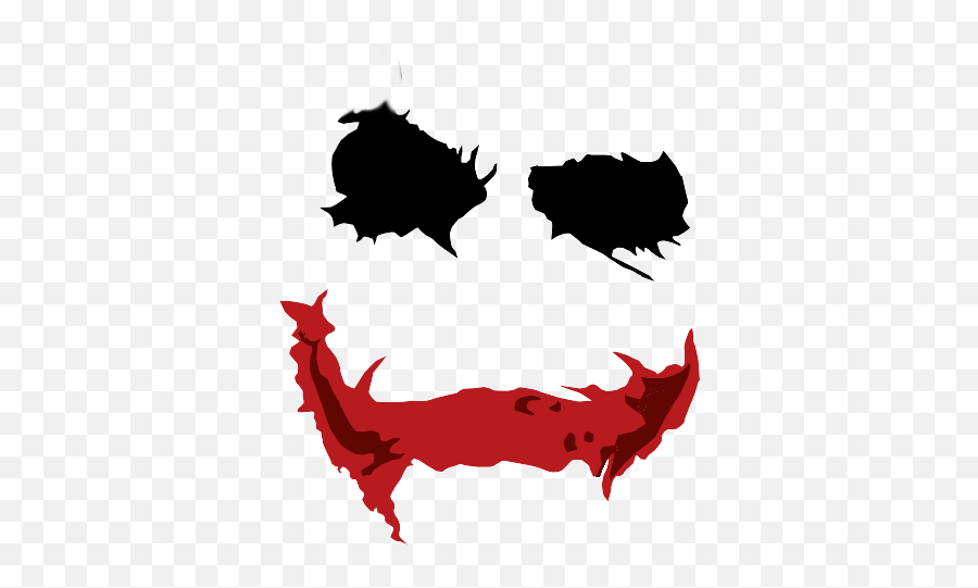 Batman Joker Heath Ledger Makeup - Joker Heath Ledger Logo Png,Batman Face Png
