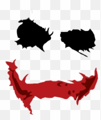 Batman Joker Heath Ledger Makeup - Logo png