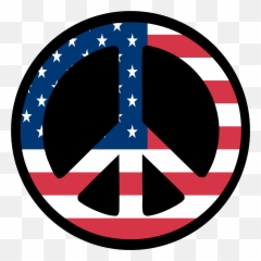 Flag Art Us Peace Sign 3 Fav Wall Paper Background - American png