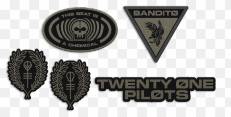 Surplus Patch Set - Twenty One Pilots Patches png