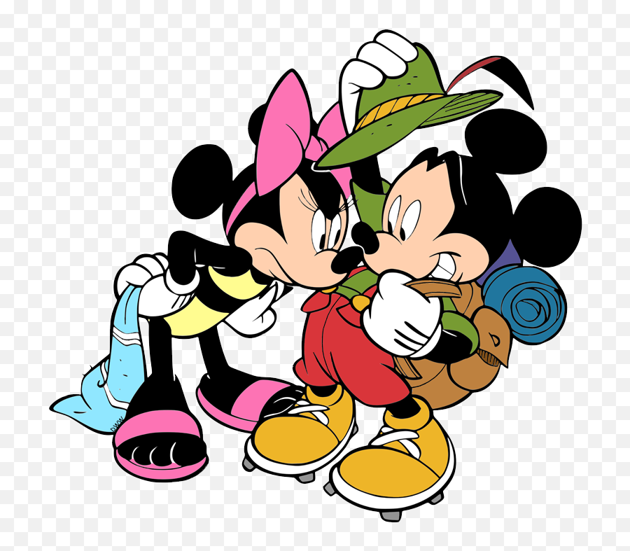 Library Of Disney Svg Freeuse Stock Mickey Mouse Minnie Png - Mickey Mouse And Minnie Mouse Clipart,Minnie Png