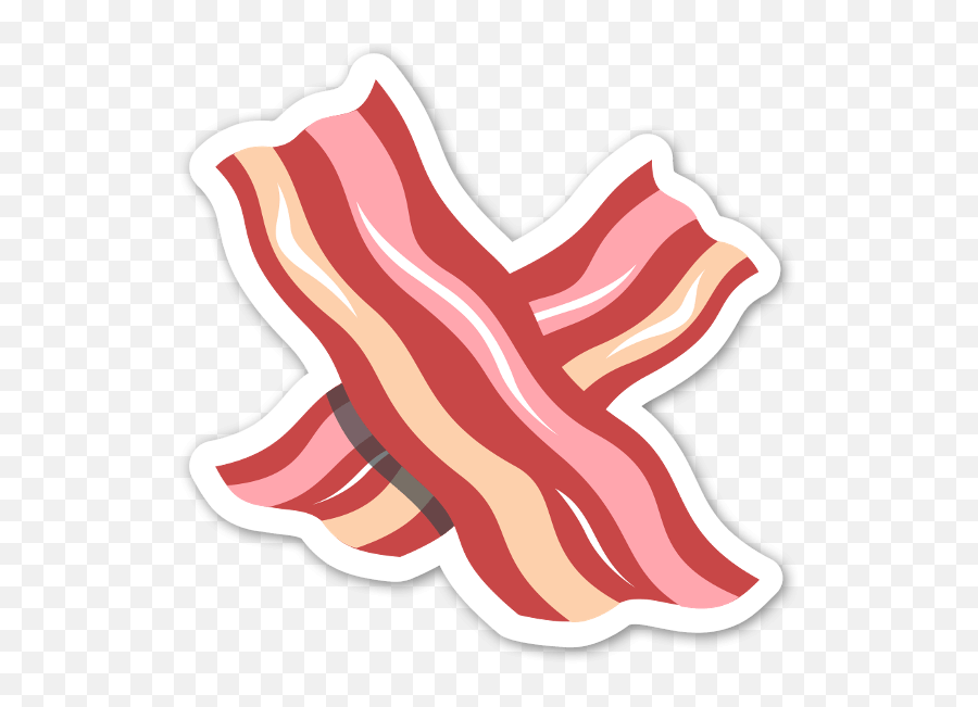 Bacon Sticker - Stickerapp Transparent Background Bacon Clip Art Png,Bacon Transparent Background