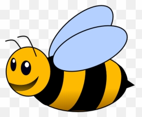 Bee Clipart Clear Background Picture - Bumble Bee Clip Art Png,Bee Transparent Background