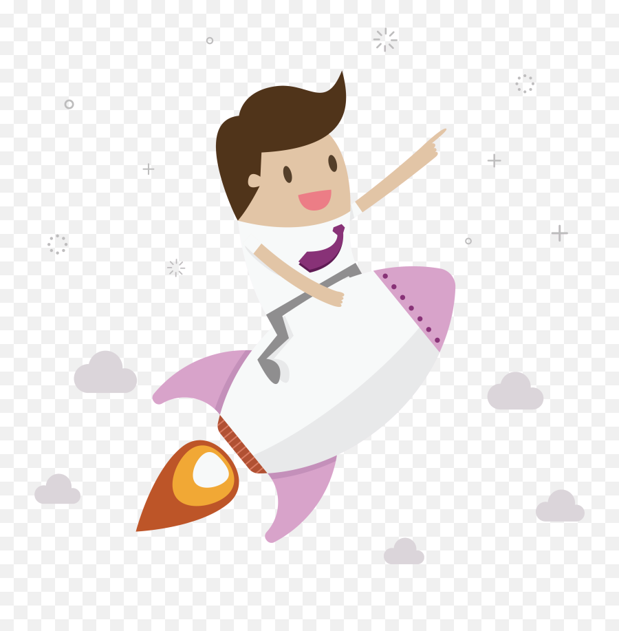 Download Neil Shah Chief De - Stressing Officer The Stress Rocket Cartoon Png Gif,Rocket Png