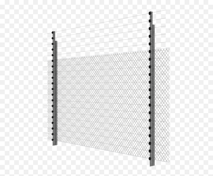 Electric Security Fence High Png Metal