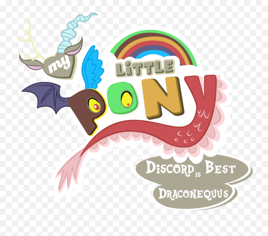 Rainbow Is Magic Season 2 Disharmony Disruption Discord - My Little Pony Best Pony Logo Png,Discord Logo Font