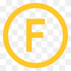 F Letter Logo Png - Icon Yellow Question Mark Png,F Logo