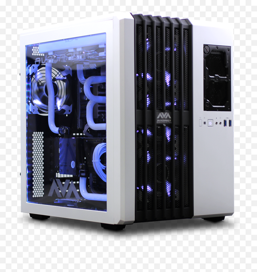 Liquid Cooled Gaming Pc - Gaming Pc Png Transparent,Personal Computer Png