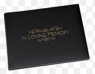 Loving Memory Condolence Book - Paper png
