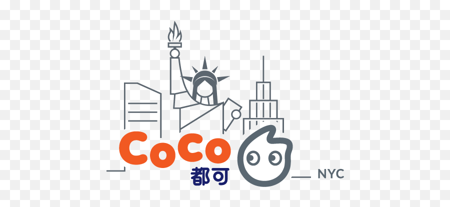 Coco Fresh Tea Juice New York Png Logo
