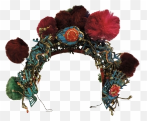 Tiara Style Kingfisher Headdress From - Chinese Headdress Png,Headdress Png