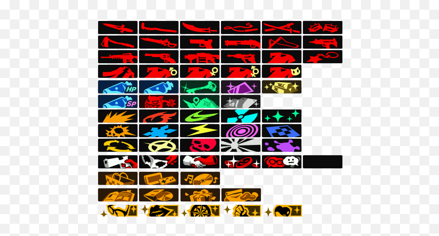 Persona 5 Menu Icons In - Persona 5 All Elements Png,Persona 5 Logo Font