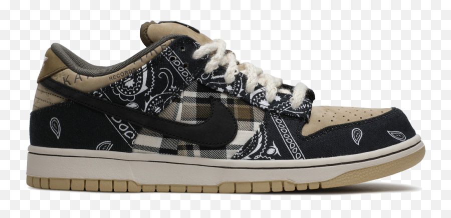 Nike Sb Dunk Low Travis Scott Regular Box - Nike Sb Dunk Low Travis Png,Dunk Png