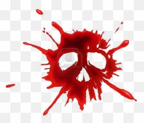 Blood Puddle Png For Kids - Drop Skull Full Size PNG Transparent