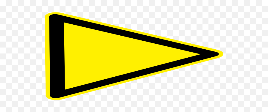 Download Isosceles Triangle - Yellow Triangle Driving Sign Yellow Triangle Sign Car Png,Triangle Banner Png