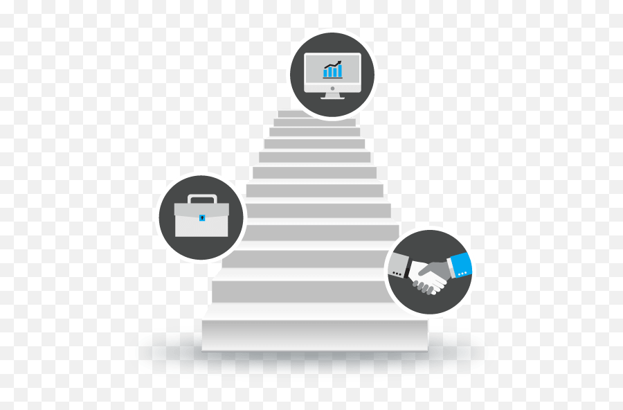 Optimize Your Linkedin Profile - Stairs Png,Linkedin Logo White